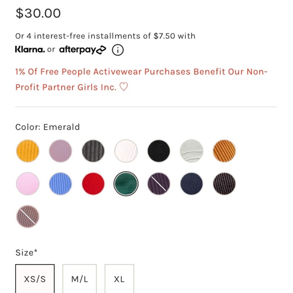 FREE PEOPLE Size XS/S Happiness Runs Square Neck Crop Tank Top Emerald Green - Picture 8 of 16